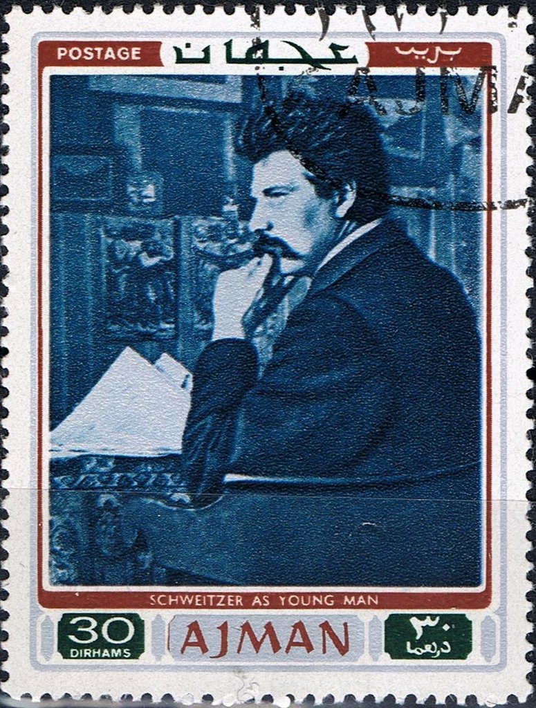 Schweitzer as a young man