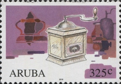 Stamp, Antiques Stamps 2016, Aruba,  , Food and Cooking,  Food