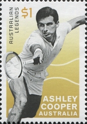 Australian Legends of Singles Tennis - Ashley Cooper