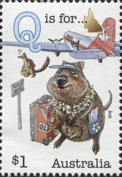 Fair Dinkum Aussie Alphabet - Q is for...