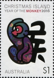 Christmas Island Lunar New Year - Year of the Monkey