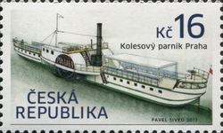 Historical Vehicles - Paddle Steamer Prague