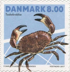 Stamp, Shellfish Galore, Denmark,  , Food and Cooking, Fauna, Marine fauna,  Food