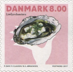 Stamp, Shellfish Galore, Denmark,  , Food and Cooking, Fauna, Marine fauna,  Food