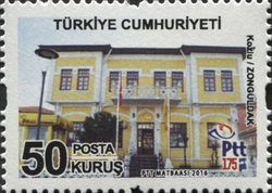 PTT Buildings - Definitive stamps