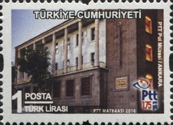 PTT Buildings - Definitive stamps