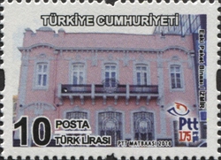 PTT Buildings - Definitive stamps