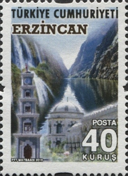 Tourism - Definitive Stamps - Erzincan