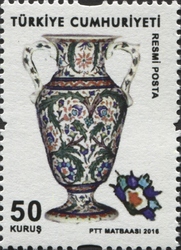 Official Postage Stamps - Glazed Tiles