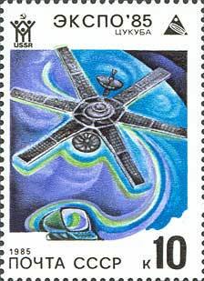 Molniya-1 telecommunication satellite