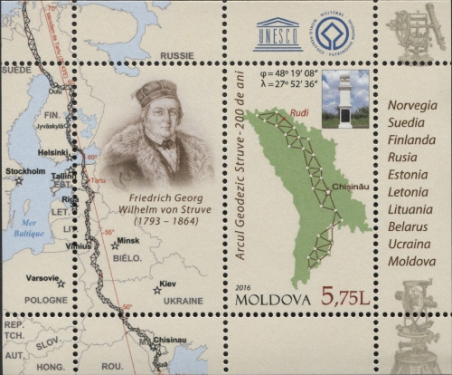 Struve Geodetic Arc (1816) 