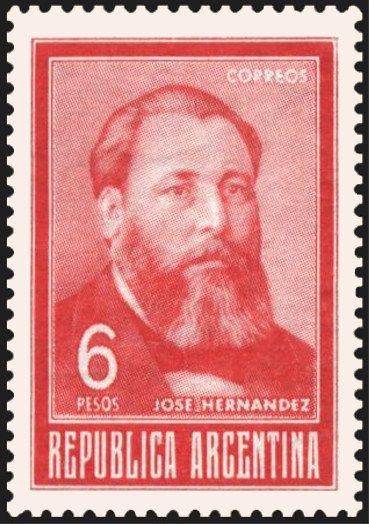 José Hernández (1934-1885), Poet