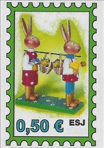 Stamp, Ostern, Germany, Modern Private Post Offices,  , Easter