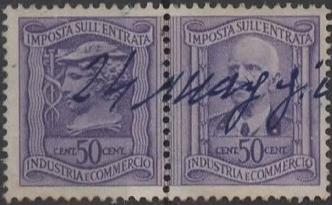 Industry and Commerce without fasces