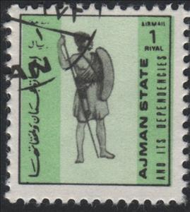 Stamp, Bataillon sacre - Rome, Ajman,  , Uniforms