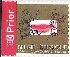 Stamp Day 2006 Self-adhesive. left imperf