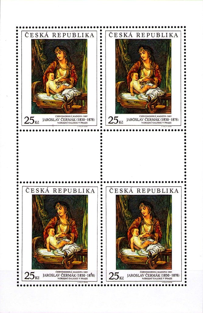 Jaroslav Cermák (1830-1878): Montenegrin Madonna, 1865