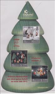 Souvenir Sheet, Weihnachten 2011, Germany, Modern Private Post Offices,  
