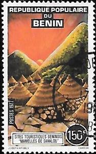 Stamp, Tourism, Benin,  