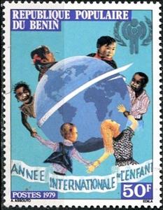 Stamp, International Year of the Child, Benin,  , International Years