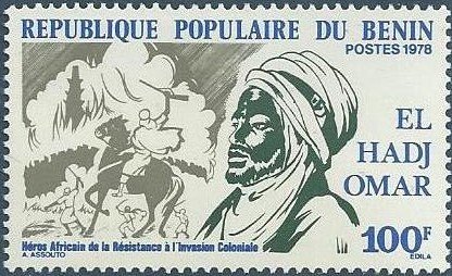Stamp, El Hadj Omar, Benin,  