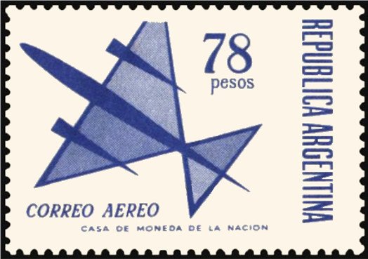 Airmail - Stylized aircraft