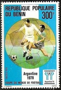 Stamp, Football World Cup - Argentina, Benin,  , Football (Soccer), Sports