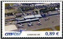 Stamp, Flughafen Paderborn, Germany, Modern Private Post Offices,  , Townscapes / City Views