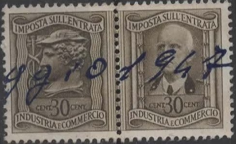 Industry and Commerce without fasces