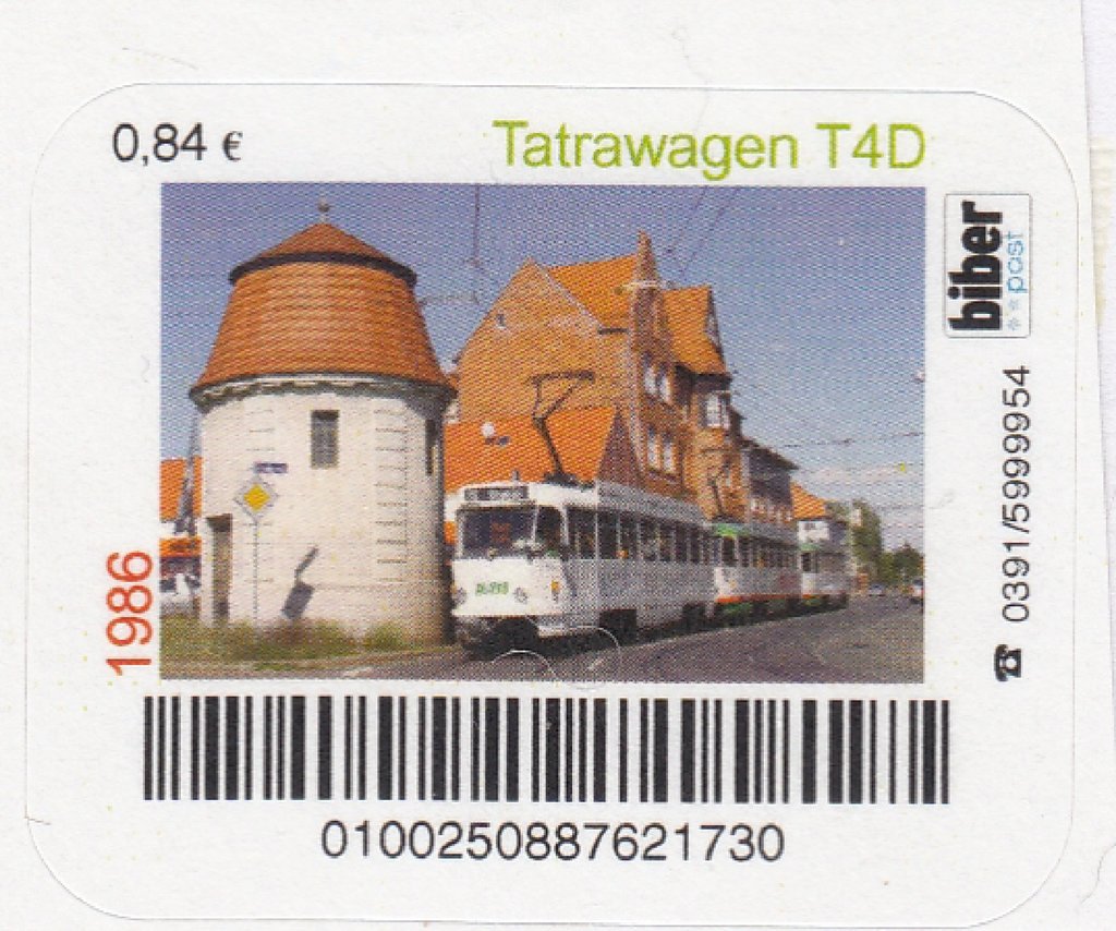 Straßenbahnen Tatrawagen T4D