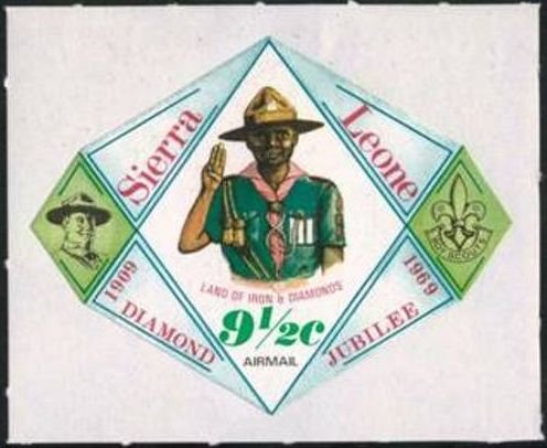 Boy Scout, Lord Baden-Powell and Scout Emblem