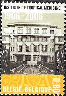 Stamp, Institute for tropical diseases Antwerp, Belgium,  , Diseases
