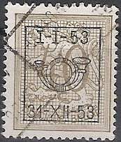 Stamp, Coat Of Arms, Belgium,  