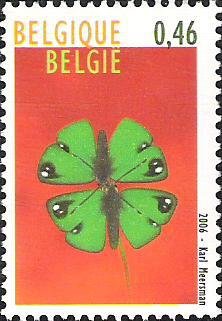 Stamp, World Champ. Youth Philat. - Butterflies, Belgium,  , Butterflies