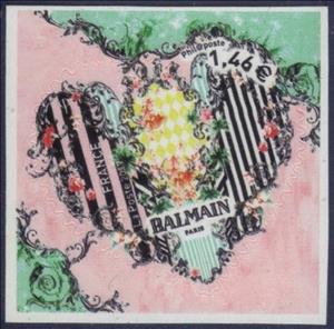 Stamp, Coeur Balmain, France,  , Hearts