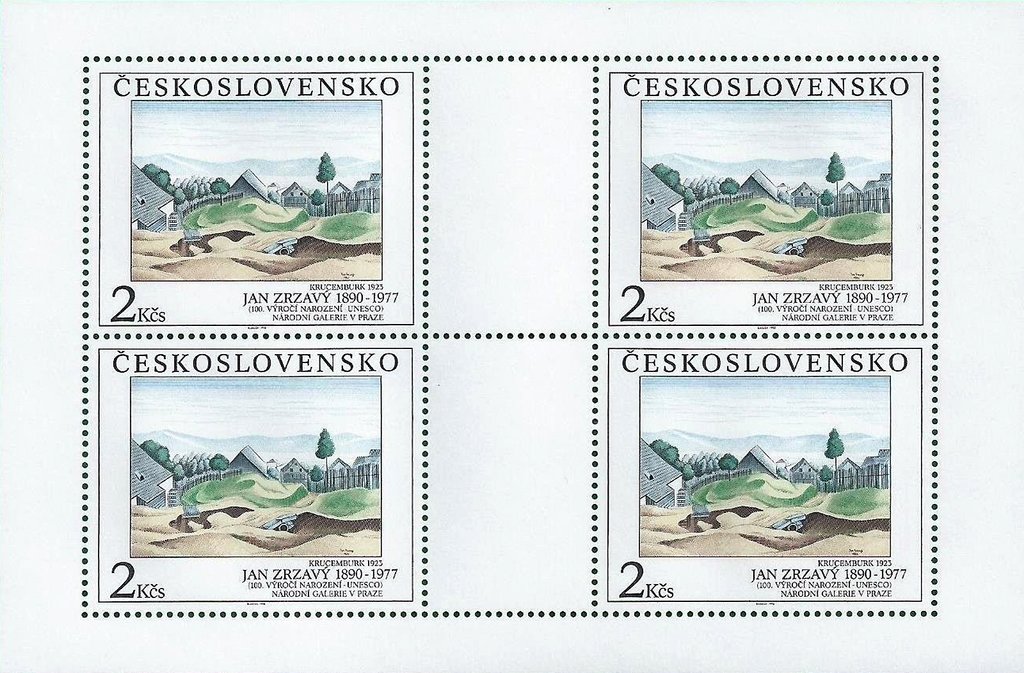 Krucemburk by Jan Zrzavy (1890-1977)