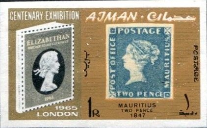 Stamp of Mauritius; Elizabeth catalogue of 1965