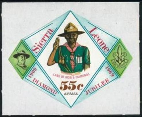 Boy Scout, Lord Baden-Powell and Scout Emblem