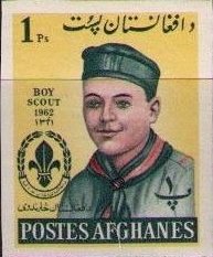 Stamp, Boy Scout, Afghanistan,  , Scouting