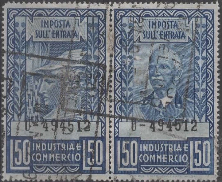 Industry and Commerce without fasces