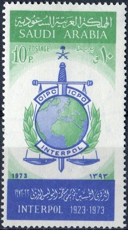 INTERPOL emblem.
