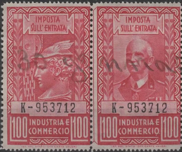 Industry and Commerce without fasces