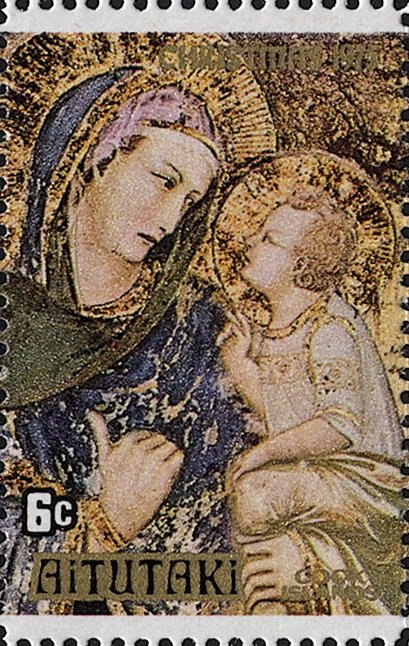 Madonna and Child, by P.Lorenzetti