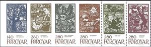 Booklet, Fairytale Illustrations, Faroe Islands,  , Fairy Tales