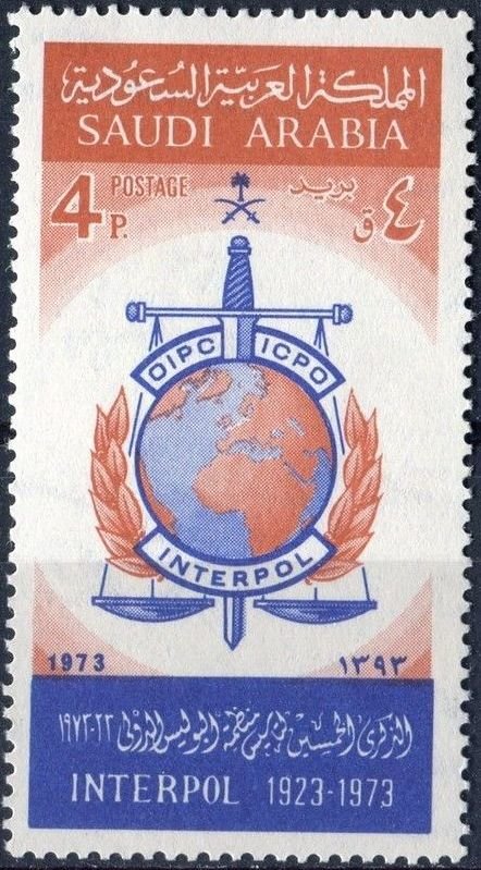 INTERPOL emblem.