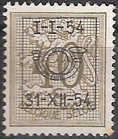 Stamp, Coat Of Arms, Belgium,  