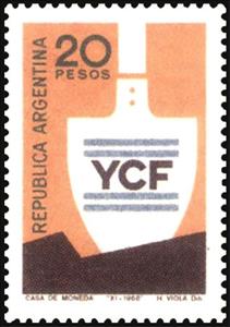 Stamp, YCF, Argentina,  , Miners, Seals (Emblems)