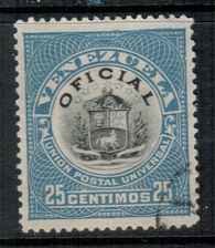 Stamp, Coat of Arms, Venezuela,  