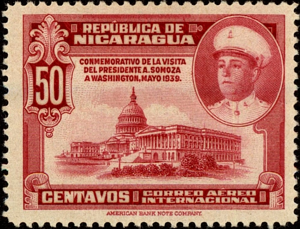 Washington, Capitol and President Somoza