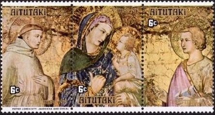 Madonna and Child, by P.Lorenzetti